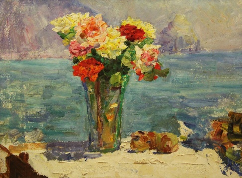 Розы и море