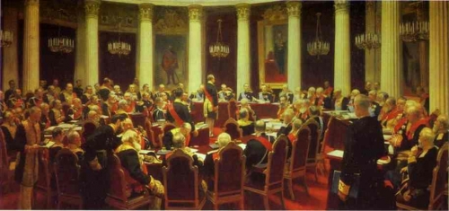 И.Е. Репин «Заседание Государственного Совета»