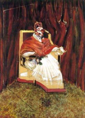 Френсис Бэкон «Этюд к портрету папы Иннокентия X»