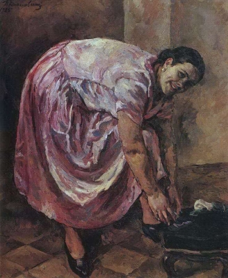 П. Кончаловский. Портрет Натальи Кончаловской. 1925 г.