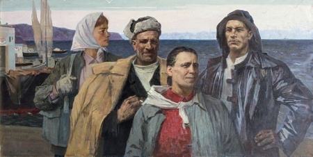 А.Д. Зайцев «Труженики моря». 1967 г.